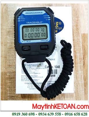 Traceable 1048 _Đồng hồ bấm giây Đếm Lùi Đếm Tiến 1048 Traceable® Stopwatch/Repeat Timer _Đã được hiệu chuẩn tại Mỹ _Bảo hành 1 năm